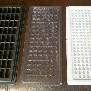 Antistatic Small Parts Trays .75 Diameter X .400