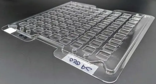 Polycarbonate Tray Closeup View