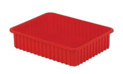 Large Bin 5" Tall Red