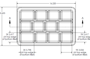 Tray Drawing for 13060