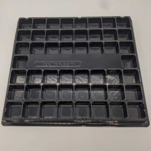 Small Cavity Plastic Tray Conductive 1.25 X 1.25 - Image 2