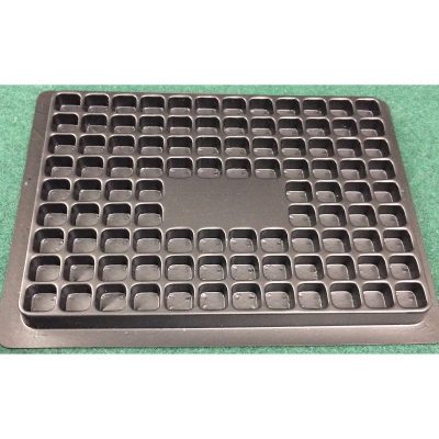 Thermoformed Packaging Plastic Tray .380 X .350 X .275