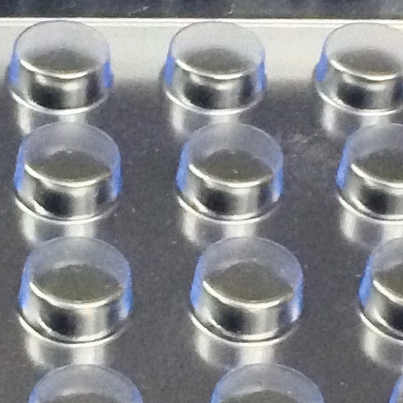 Small Cavity Plastic Trays .400 Diameter X .2