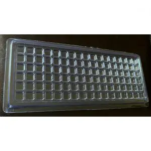 Antistatic Small Parts Trays .33 X .33 X .125