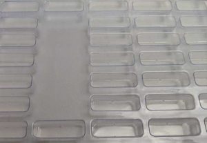 Vacuum Formed Tray 100E120120 Closeup