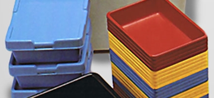 Stacked Nesting Bins