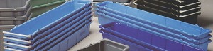 Long Plastic Bins