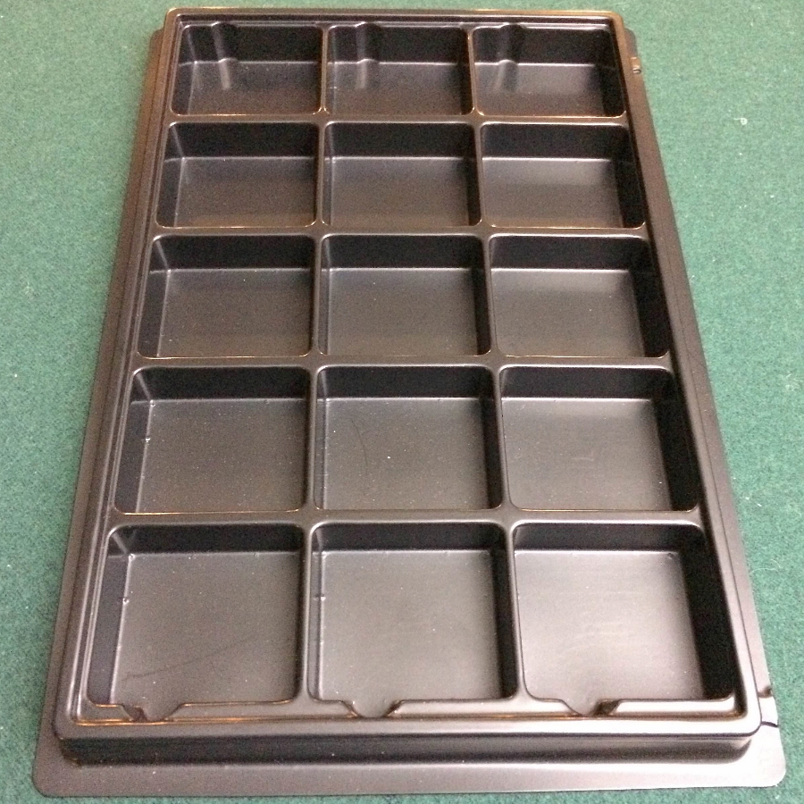 Small Cavity Plastic Trays 2 X 1.75 X 6.25