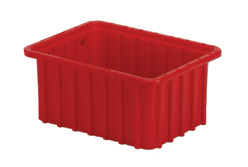 Red Bin 5" Tall