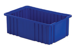 Medium Bin 6" Tall Blue