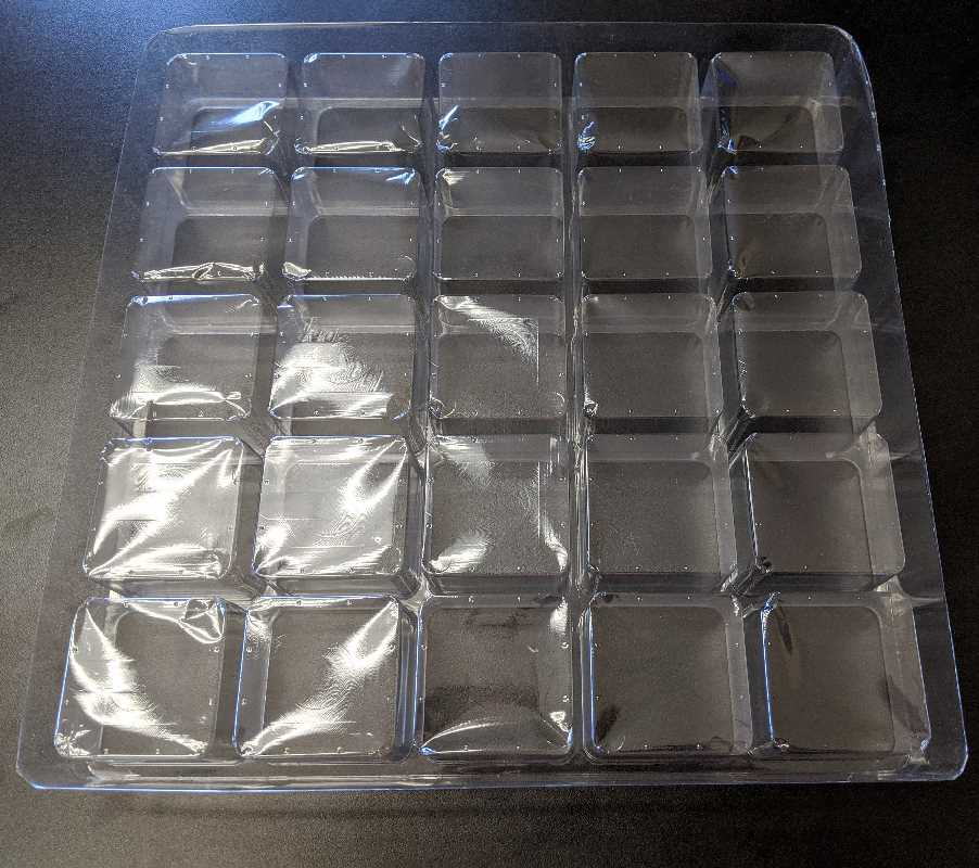 Bottom of Tray