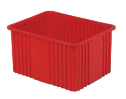 Large Bin 12" Tall Red