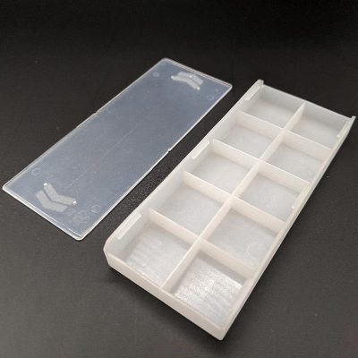 Tray with Slide on Cover Large