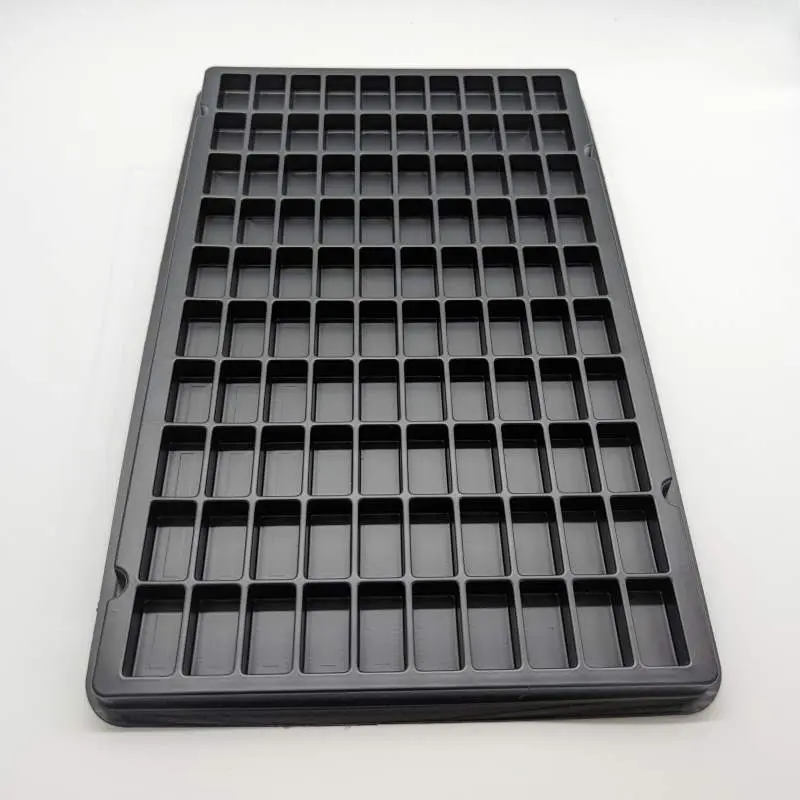100 Cavity ESD Shipping Tray