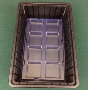 Medical Plastic Bins & Insert Trays