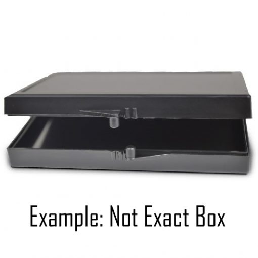Conductive Hinged Box Front View