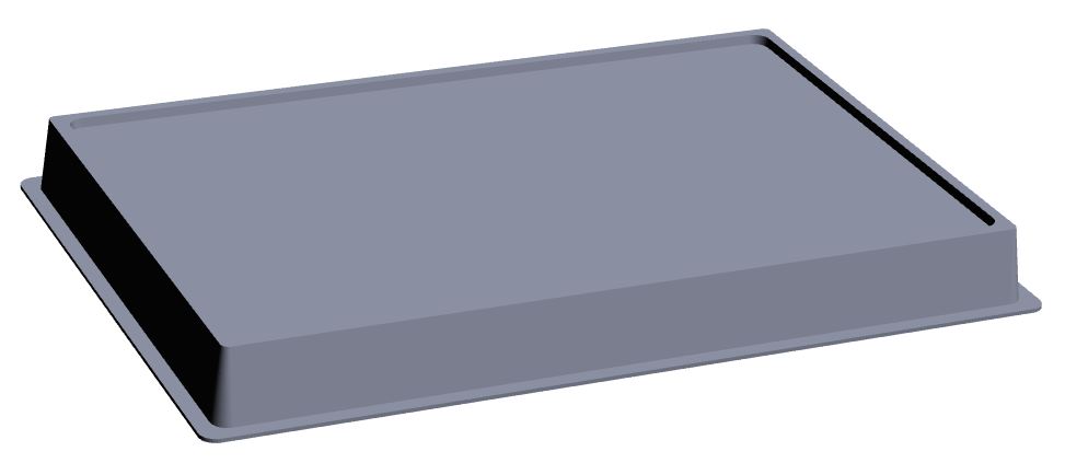 Clear Plastic Insert Tray Lid - Image 2