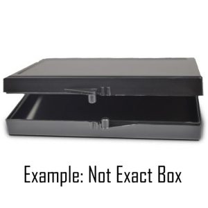 Conductive Hinged Box Front View