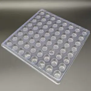 64 Cavity PVC Tray