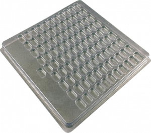 100 cavity tray