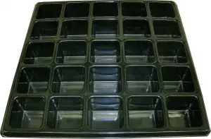 25 Cavity Large Plastic Tray