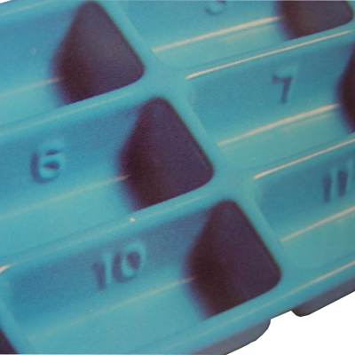 Numbered Inspection Tray Closeup