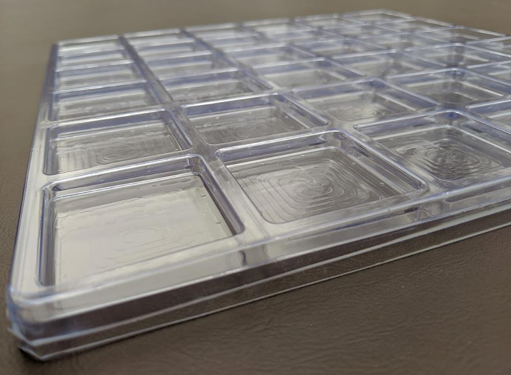 Vacuum Formed Tray 1.75 X 1.75 X .25 - Image 2