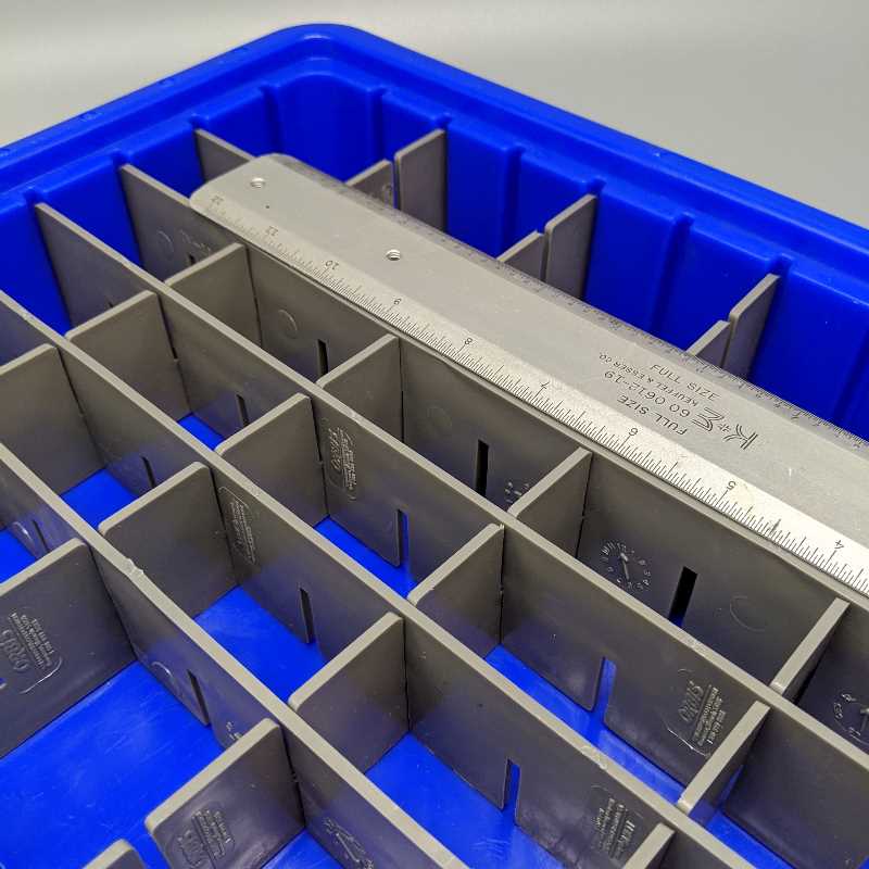 Bin With Dividers