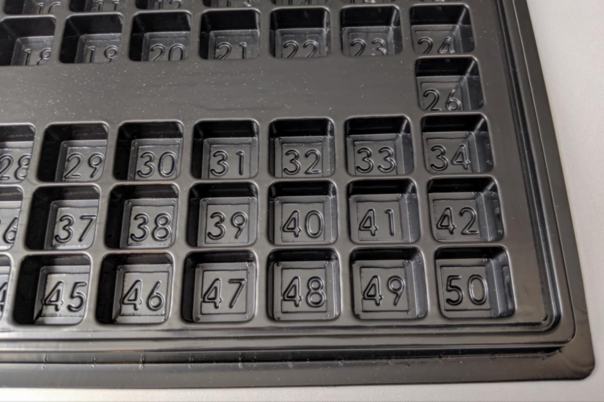 ESD Conductive Tray .77 X .75 X .4 - Image 2