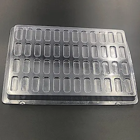 Rectangular Cavity Plastic Shipping Tray