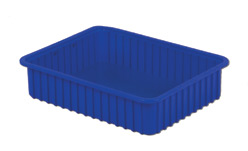 Large Bin 5" Tall Blue