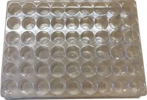 54 Cavity PVC Tray