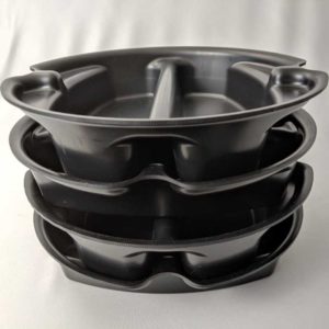Stacked Paint Trays