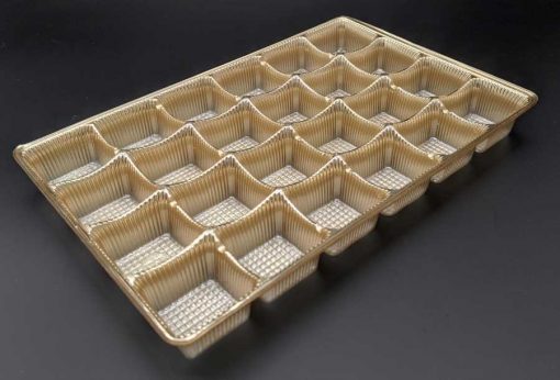 Disposable Food Tray with Dividers 1.2 X 1.1 - Image 2