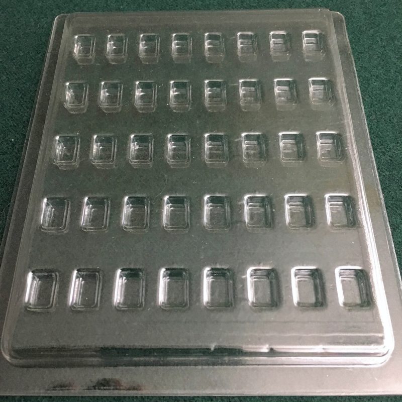 Thermoformed Plastic Tray and Cover .325 X .210 X .2