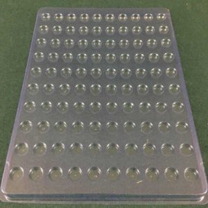 Medical Tray .5" Diameter Cavity