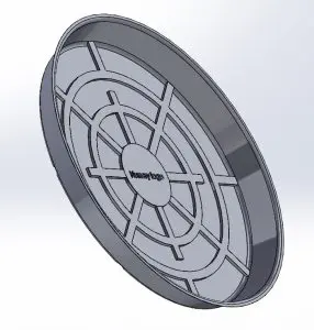 Custom logo can be added