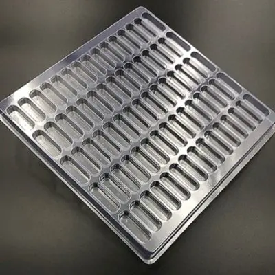 75 cavity tray for cylindrical parts