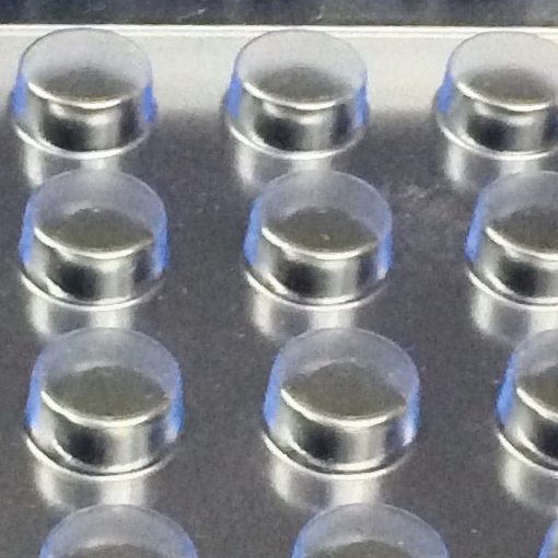Small Cavity Plastic Trays .400 Diameter X .2