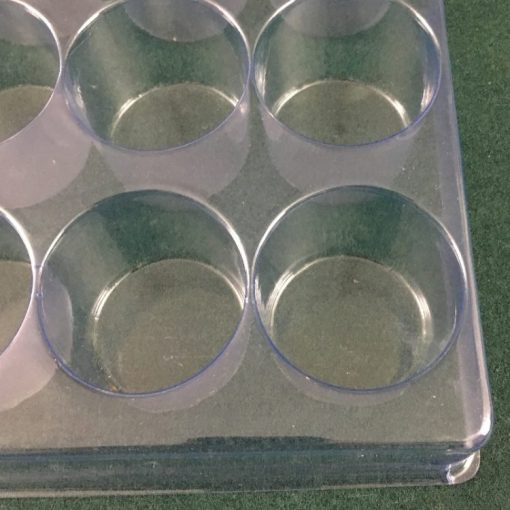 Round Cavity Clear Plastic Trays - 2 Diameter X 1.80 - Image 2