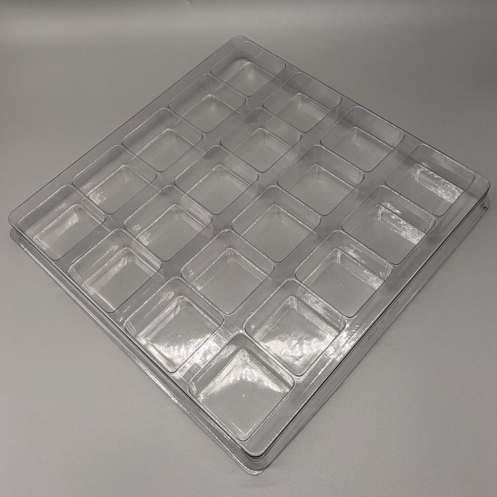 Rectangular Cavity Shipping Tray - 2 X 2 X 1