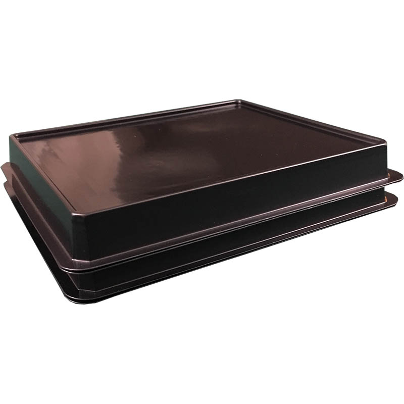 50 Small Cavities Conductive Assembly Tray Covers Stacked