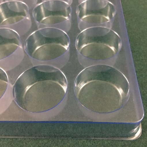 Round Cavity Clear Plastic Trays - 1.63 Diameter X 1 - Image 2