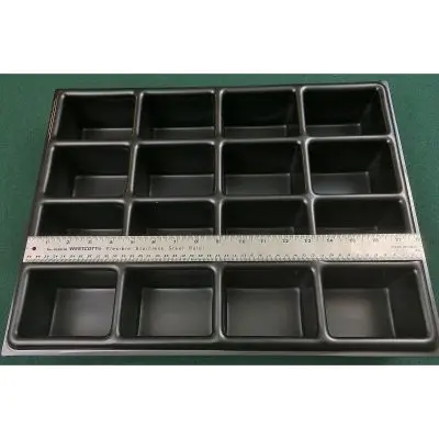 Plastic Kitting Tray 1.5 Depth