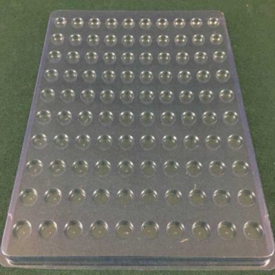 Medical Tray .5" Diameter Cavity