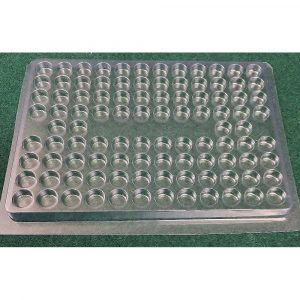 Small Cavity Plastic Trays .375 Diameter X .2