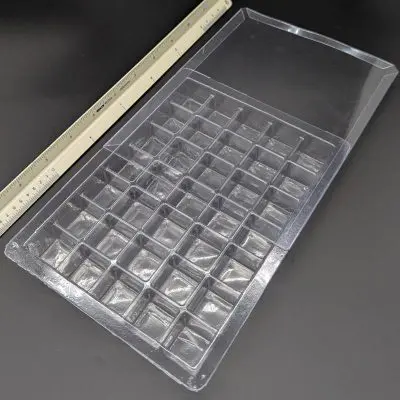 35 Cavity Tray Slide on Lid - .875 X .875 X .875