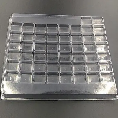 50 Cavity Tray with 1.25" Square Cavities