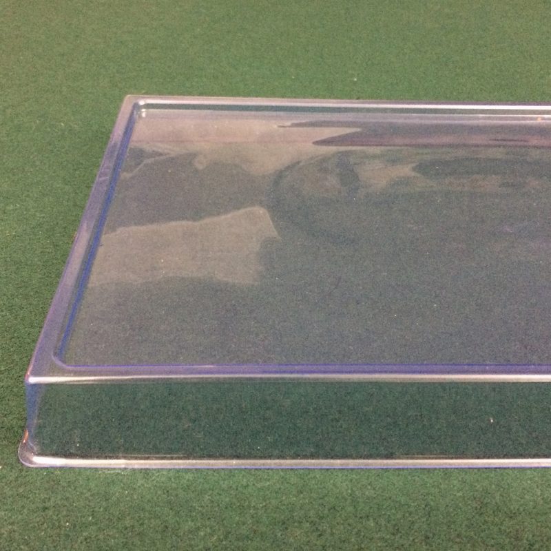 Clear Plastic Insert Tray Lid