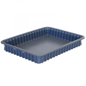 Plastic Divider Box 22" X 17" X 3"